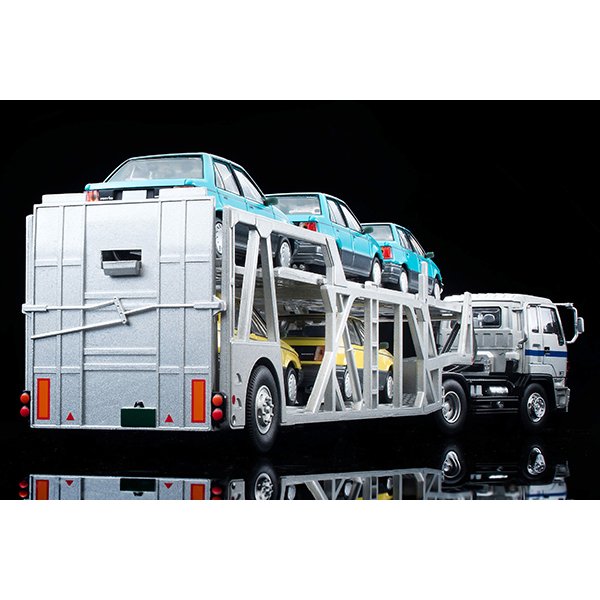 画像10: TOMYTEC 1/64 Limited Vintage NEO Isuzu 810EX Car Transporter (Silver)（アンチコASZ022車両運搬トレーラ）