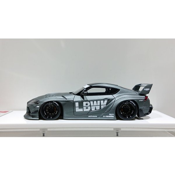 画像2: EIDOLON 1/43 LB WORKS GR Supra (LD97 wheel) Matte Storm Gray Limited 50 pcs.