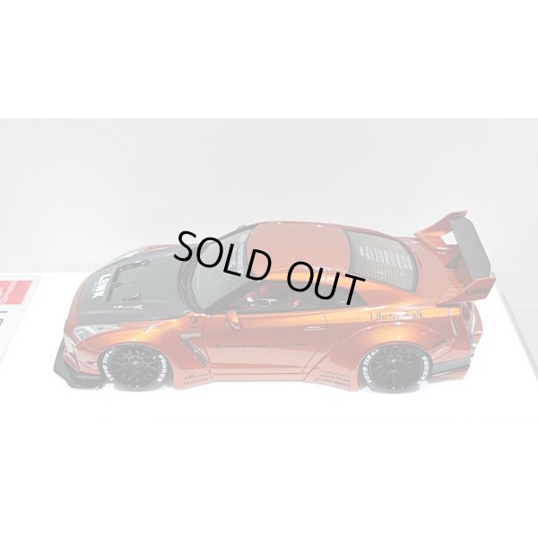 画像4: EIDOLON 1/43 LB WORKS R35 GT-R Type 1.5 (LB Shilhouette Wing) Candy Orange / Black Stripe Limited 60 pcs.