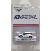 GREEN LiGHT EXCLUSIVE 1/64 2017 Chevrolet Bolt - United States Postal Service (USPS) "Powered by Electricity"