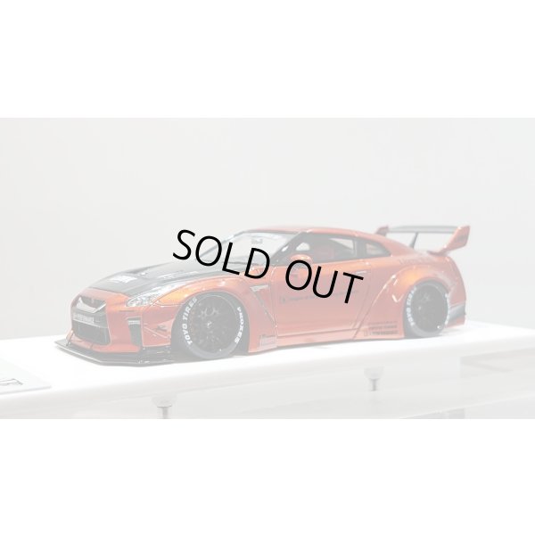 画像1: EIDOLON 1/43 LB WORKS R35 GT-R Type 1.5 (LB Shilhouette Wing) Candy Orange / Black Stripe Limited 60 pcs.
