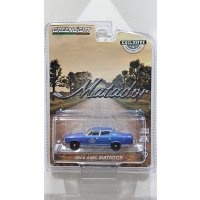 GREEN LiGHT EXCLUSIVE 1/64 1972 AMC Matador - United States Marshall