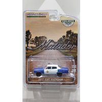 GREEN LiGHT EXCLUSIVE 1/64 1972 AMC Matador - Colonial City Police