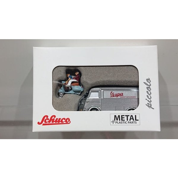 画像1: Schuco Piccolo Citroen HY with Vespa "VESPA"