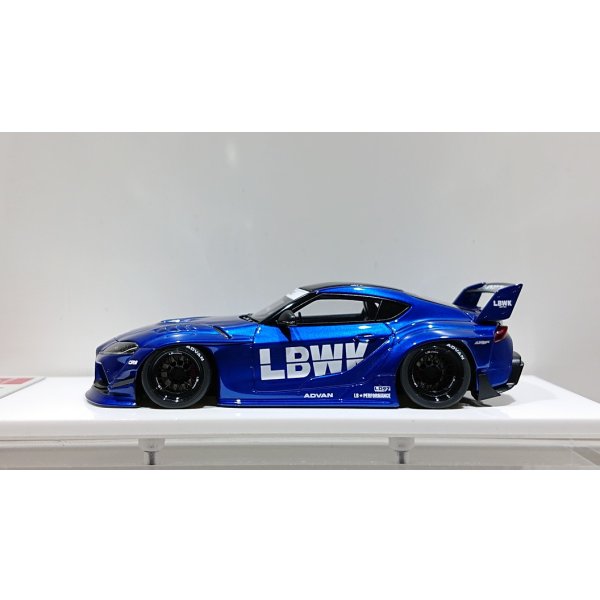 画像2: EIDOLON 1/43 LB WORKS GR Supra (LD97 wheel) Candy Blue Limited 80 pcs.