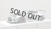 EIDOLON 1/43 LB WORKS R35 GT-R Type 1.5 (LB Shilhouette Wing) Metallic White / Black Stripes Limited 60 pcs.