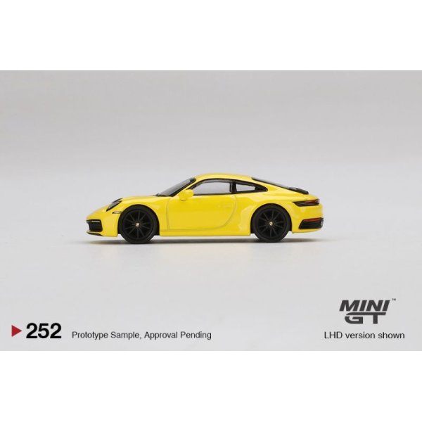 画像4: MINI GT 1/64 Porsche 911 (992) Carrera 4S Racing Yellow (RHD)