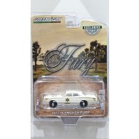GREEN LiGHT EXCLUSIVE 1/64 1977 Plymouth Fury - Riverton Sheriff # 34