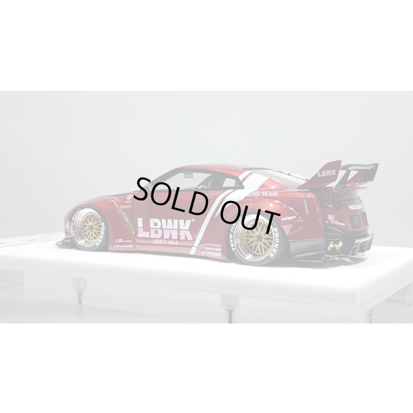 画像3: EIDOLON 1/43 LB WORKS R35 GT-R Type 1.5 (LB Shilhouette Wing) Vino Rosso Limited 32 pcs.