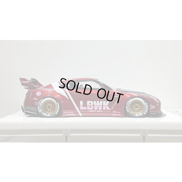 画像6: EIDOLON 1/43 LB WORKS R35 GT-R Type 1.5 (LB Shilhouette Wing) Vino Rosso Limited 32 pcs.