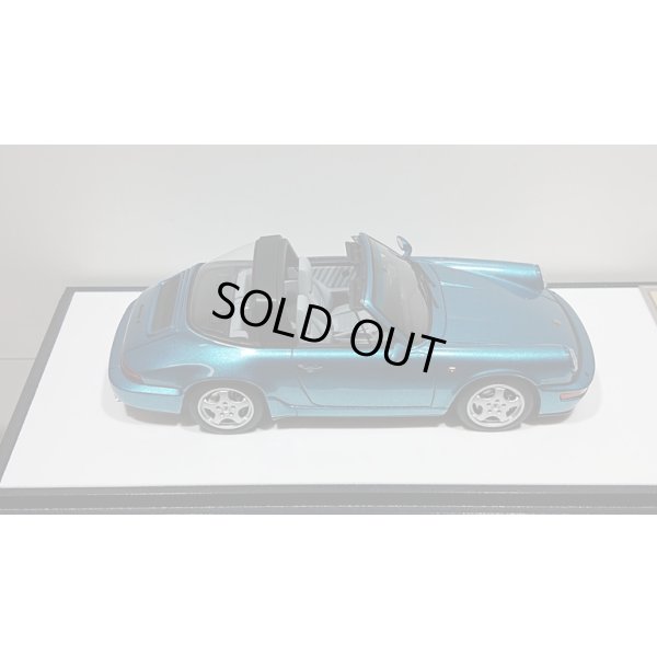画像8: VISION 1/43 Porsche 911 (964) Carrera 2 Targa 1992 Turquoise Metallic