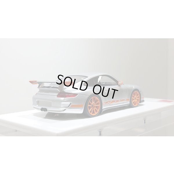画像10: EIDOLON 1/43 Porsche 911 (997) GT3 RS 2007 Arctic Silver / Orange Livery Limited 50 pcs.