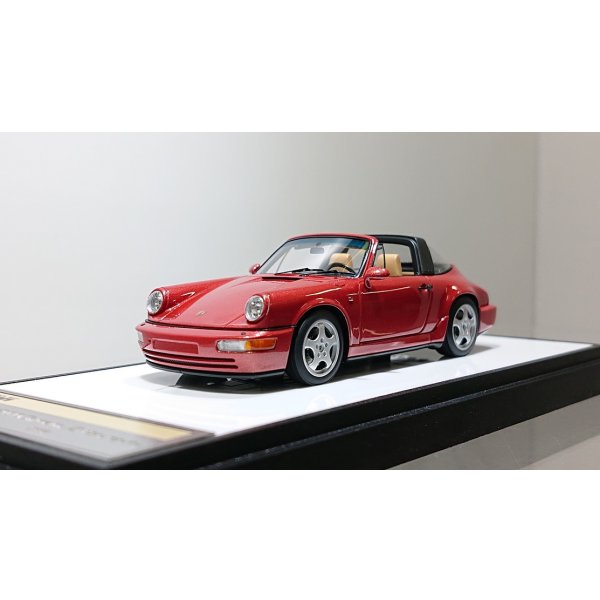 画像9: VISION 1/43 Porsche 911 (964) Carrera 2 Targa 1992 Coral Red Metallic