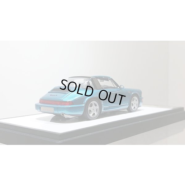 画像10: VISION 1/43 Porsche 911 (964) Carrera 2 Targa 1992 Turquoise Metallic