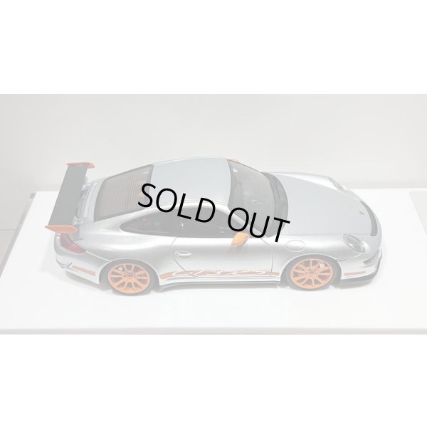 画像8: EIDOLON 1/43 Porsche 911 (997) GT3 RS 2007 Arctic Silver / Orange Livery Limited 50 pcs.