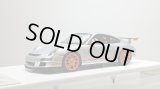 EIDOLON 1/43 Porsche 911 (997) GT3 RS 2007 Arctic Silver / Orange Livery Limited 50 pcs.