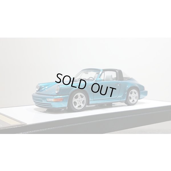 画像1: VISION 1/43 Porsche 911 (964) Carrera 2 Targa 1992 Turquoise Metallic