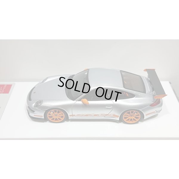 画像4: EIDOLON 1/43 Porsche 911 (997) GT3 RS 2007 Arctic Silver / Orange Livery Limited 50 pcs.