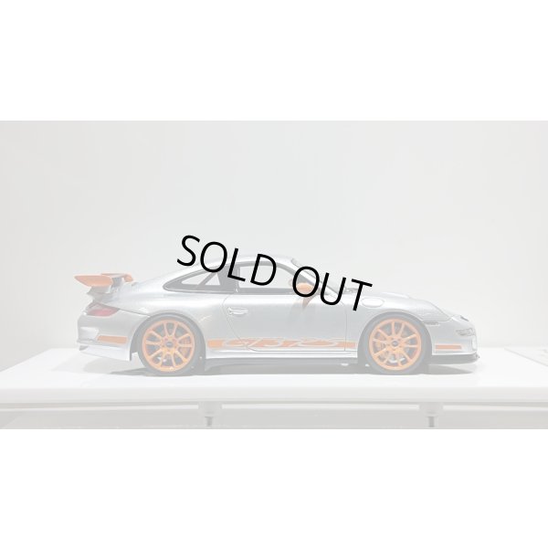 画像6: EIDOLON 1/43 Porsche 911 (997) GT3 RS 2007 Arctic Silver / Orange Livery Limited 50 pcs.