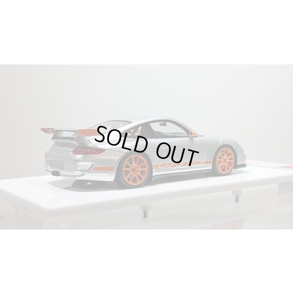 画像7: EIDOLON 1/43 Porsche 911 (997) GT3 RS 2007 Arctic Silver / Orange Livery Limited 50 pcs.