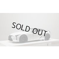 EIDOLON 1/43 LEXUS LC500 "AVIATION" 2020 White Nova Glass Flakes