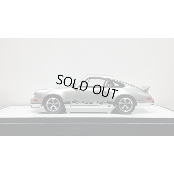 画像2: VISION 1/43 Porsche 911 Carrera RSR 2.8 1973 Silver / Black Stripe Limited 80 pcs.