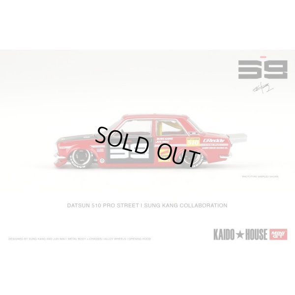 画像3: MINI GT 1/64 Datsun 510 Pro Street SK510 Red KAIDO HOUSE (LHD)