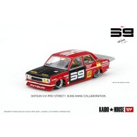 MINI GT 1/64 Datsun 510 Pro Street SK510 Red KAIDO HOUSE (LHD)