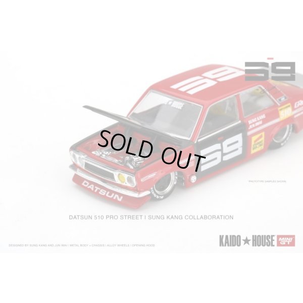 画像4: MINI GT 1/64 Datsun 510 Pro Street SK510 Red KAIDO HOUSE (LHD)