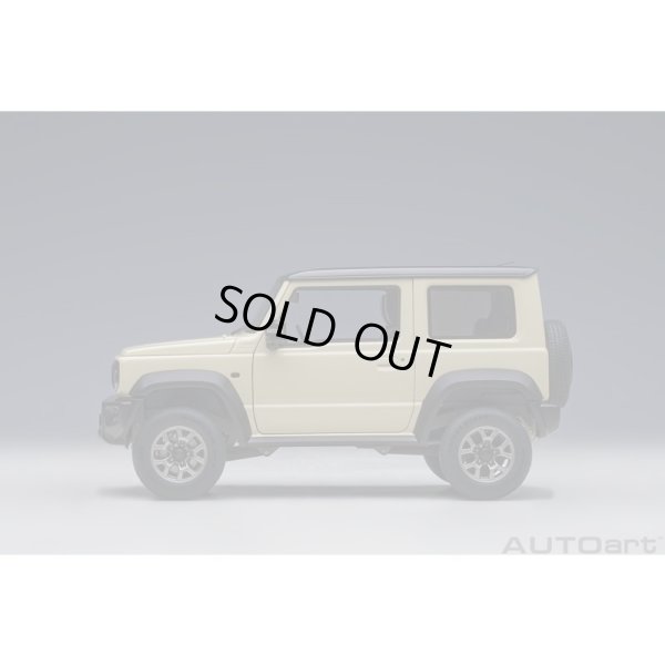 画像3: AUTOart 1/18 Suzuki Jimny Sierra (JB74) (Chiffon Ivory Metallic with Black roof)