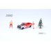 画像4: INNO Models 1/64 Nissan Sunny Truck "Hakotra" "21 Inno Santa Truck" 2021 X'Mas Special Edition