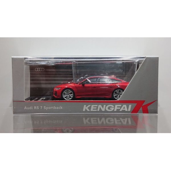 画像1: KENGFai 1/64 Audi 2021 RS7 C8 Red