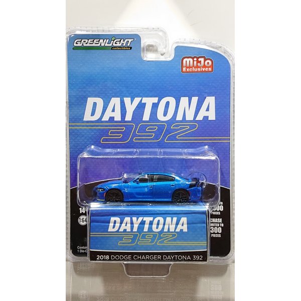 画像1: GREEN LiGHT 1/64 2018 Dodge Charger Daytona 392 (Blue)