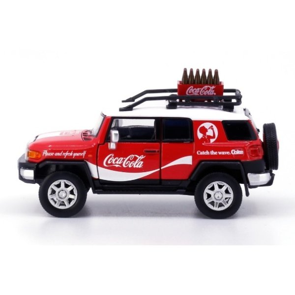 画像1: Tiny City Toyota FJ Cruiser 2015 Coca Cola (RHD)