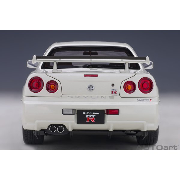 画像6: AUTOart 1/18 Nissan Skyline GT-R (R34) V-spec II (White Pearl)