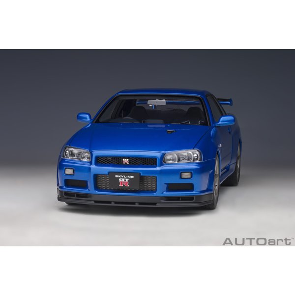 画像16: AUTOart 1/18 Nissan Skyline GT-R (R34) V-spec II (Bayside Blue)
