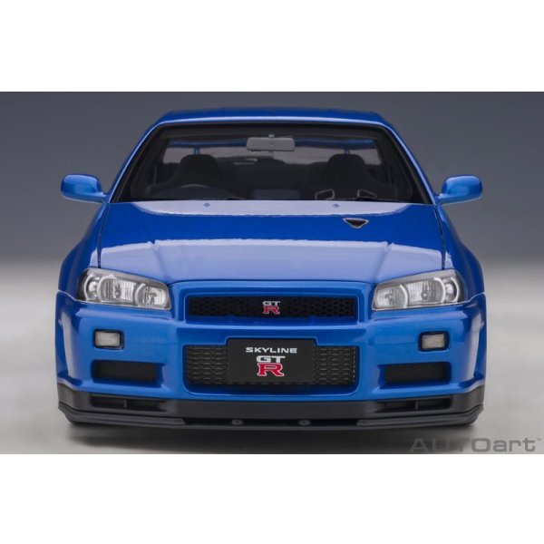 画像5: AUTOart 1/18 Nissan Skyline GT-R (R34) V-spec II (Bayside Blue)