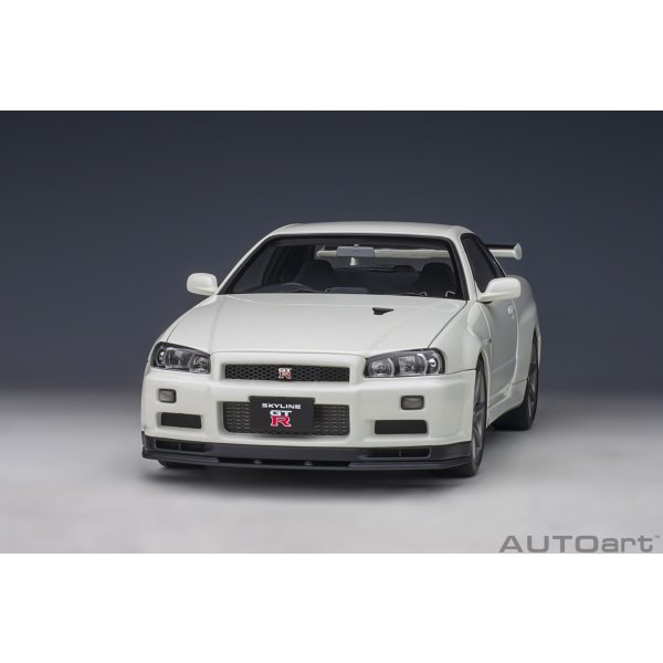画像16: AUTOart 1/18 Nissan Skyline GT-R (R34) V-spec II (White Pearl)