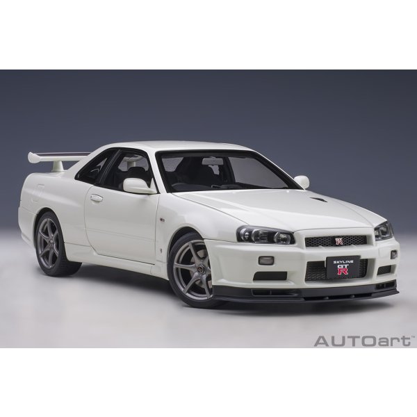 画像15: AUTOart 1/18 Nissan Skyline GT-R (R34) V-spec II (White Pearl)