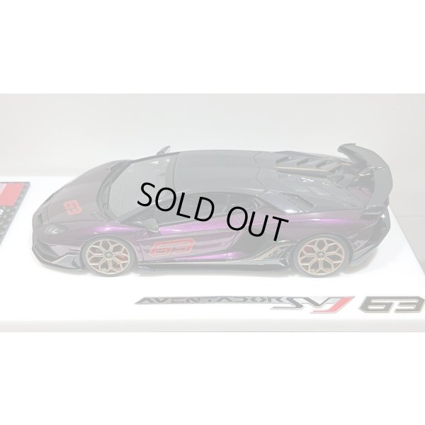 画像4: EIDOLON 1/43 Lamborghini Aventador SVJ 63 2018 Alba Cielo Limited 30 pcs.