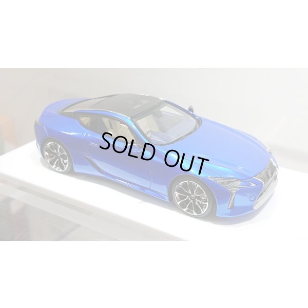 画像11: EIDOLON 1/43 Lexus LC500 "Structural Blue" 2018 Blue Moment Interior Limited 100 pcs.