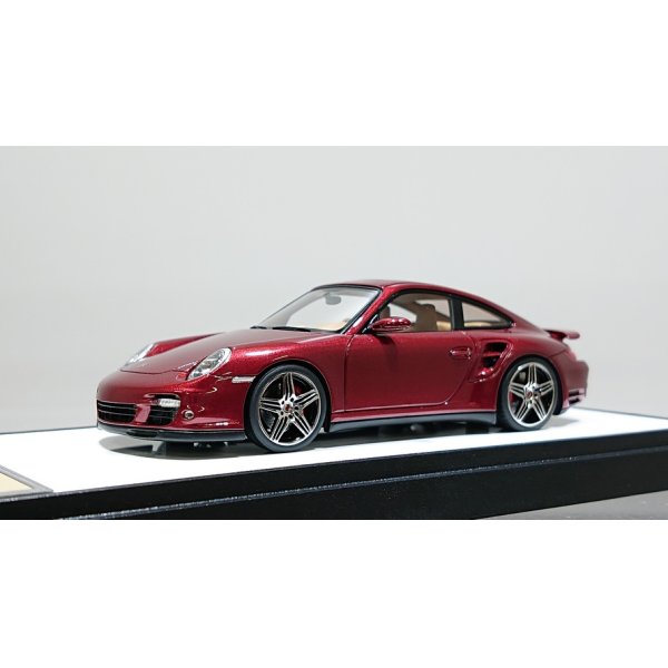 画像1: VISION 1/43 Porsche 911 (997) Turbo 2006 Ruby Red Metallic Limited 50 pcs.