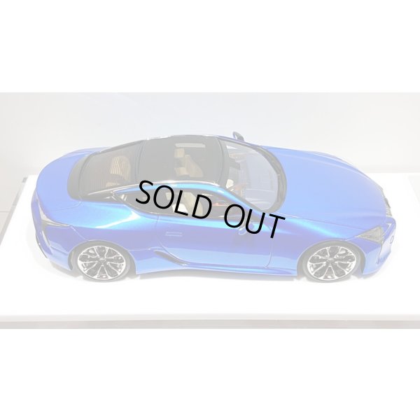 画像8: EIDOLON 1/43 Lexus LC500 "Structural Blue" 2018 Breezy Blue Interior Limited 60 pcs.