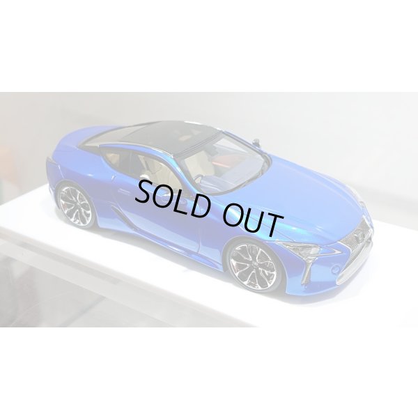 画像11: EIDOLON 1/43 Lexus LC500 "Structural Blue" 2018 Breezy Blue Interior Limited 60 pcs.
