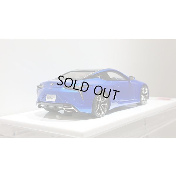 画像10: EIDOLON 1/43 Lexus LC500 "Structural Blue" 2018 Blue Moment Interior Limited 100 pcs.