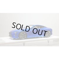 EIDOLON 1/43 Lexus LC500 "Structural Blue" 2018 Blue Moment Interior Limited 100 pcs.