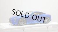 EIDOLON 1/43 Lexus LC500 "Structural Blue" 2018 Blue Moment Interior Limited 100 pcs.