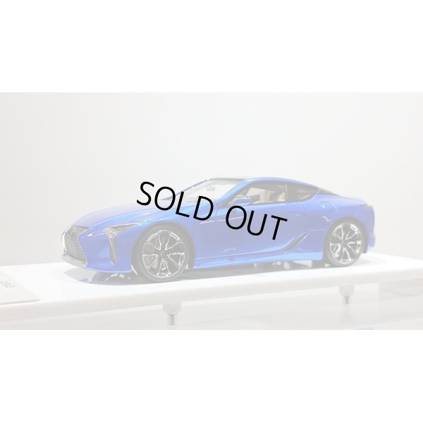 画像1: EIDOLON 1/43 Lexus LC500 "Structural Blue" 2018 Blue Moment Interior Limited 100 pcs.