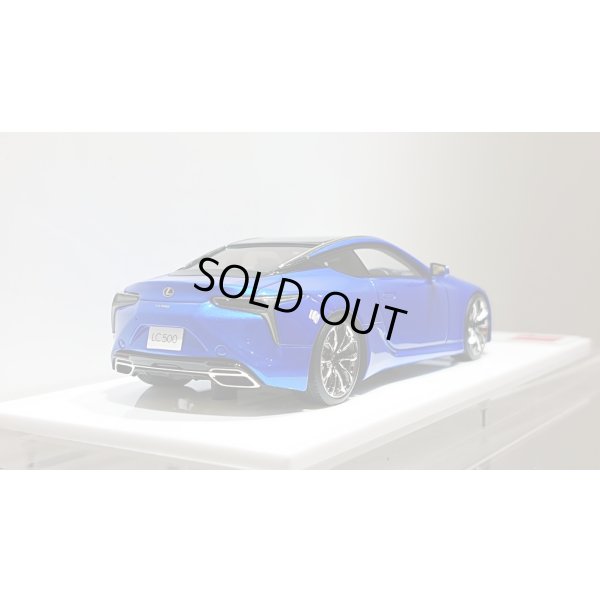 画像10: EIDOLON 1/43 Lexus LC500 "Structural Blue" 2018 Breezy Blue Interior Limited 60 pcs.