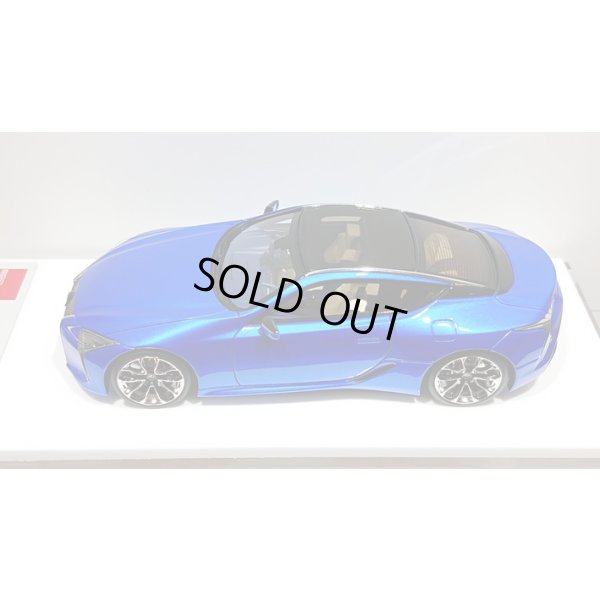 画像4: EIDOLON 1/43 Lexus LC500 "Structural Blue" 2018 Blue Moment Interior Limited 100 pcs.